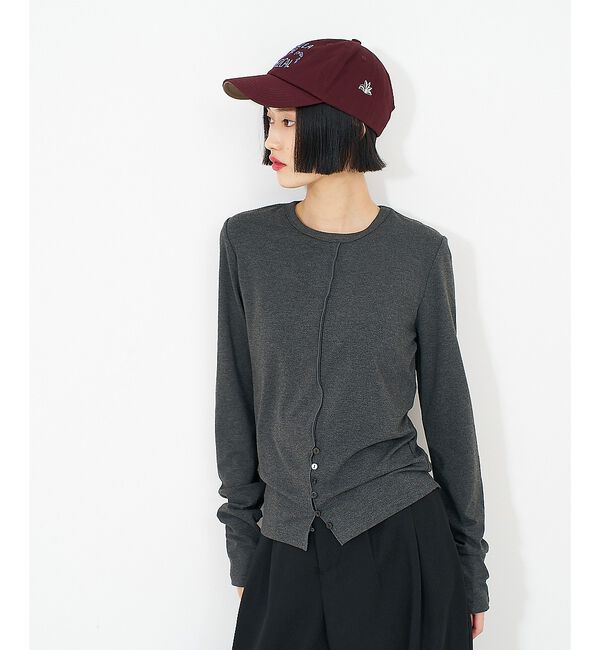NOMINE「フロントラインスリット ロンT」|Tシャツ・カットソー|