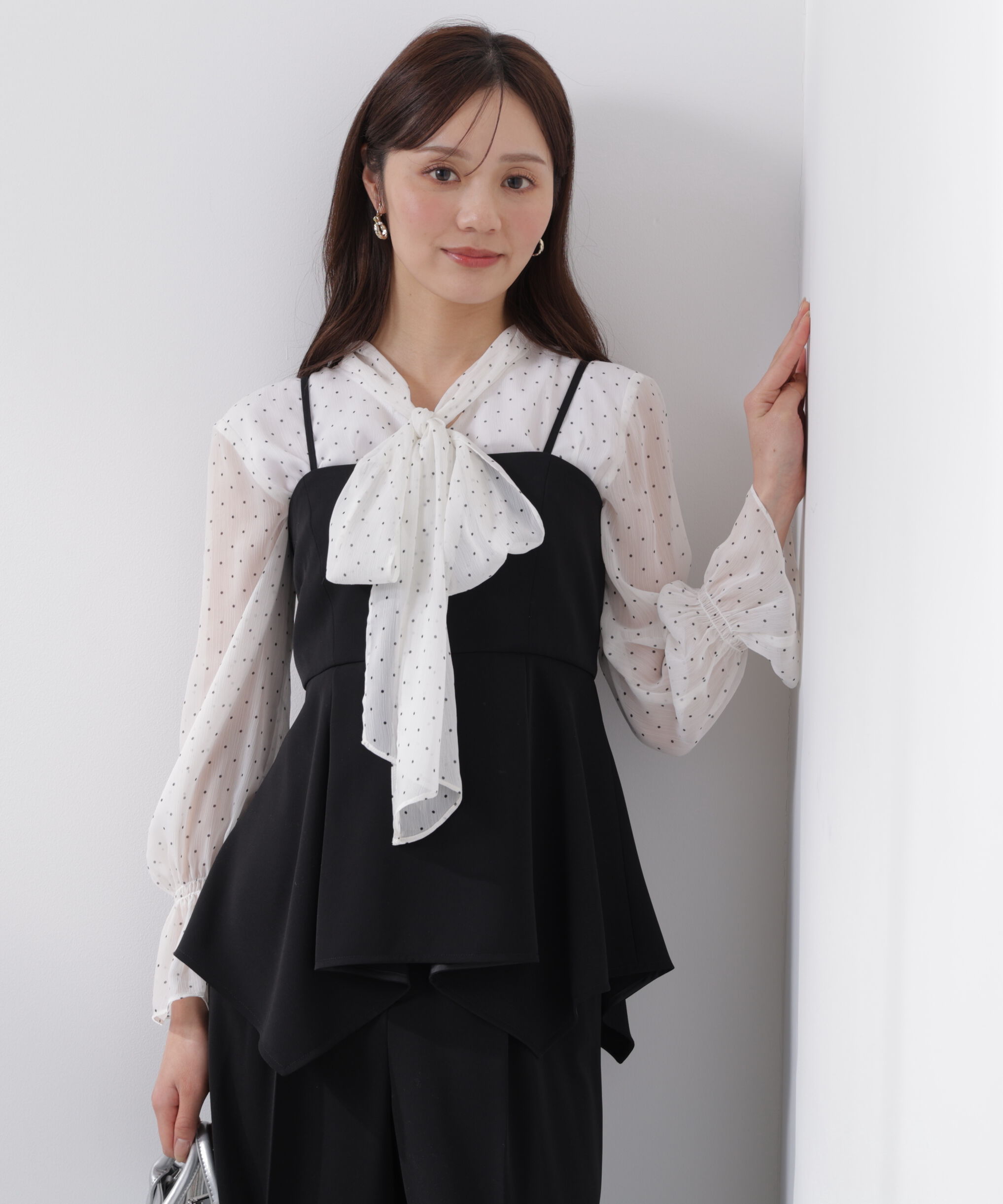 PROPORTION BODY DRESSING「ランダムヘムビスチェ　26SS」|シャツ・ブラウス|