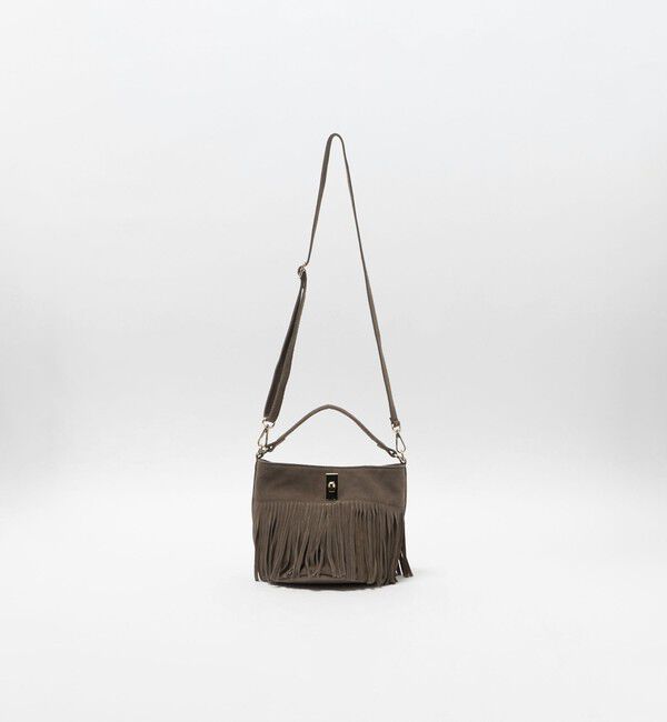 ODETTE E ODILE「＜AULENTTI＞ FRINGE SLD」|ショルダー・メッセンジャー|