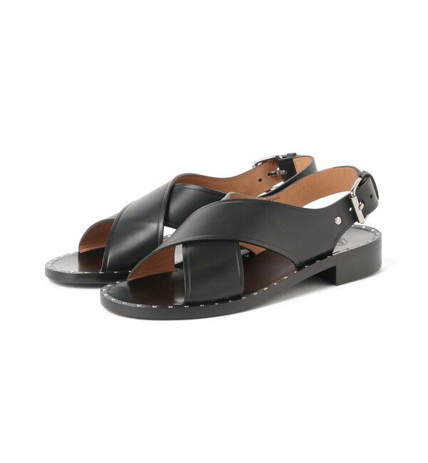 Demi-Luxe BEAMS 「Church's / RHONDA クロスサンダル」|サンダル|BLACK