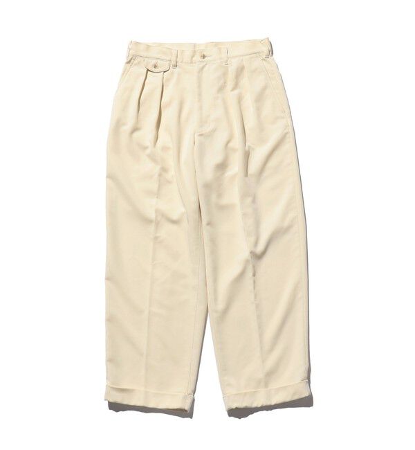 パンツ 2 Pleats Trousers PE Twill 2 Pleats Trousers PE Twill（BEAMS PLUS）｜ルミネのファッション通販