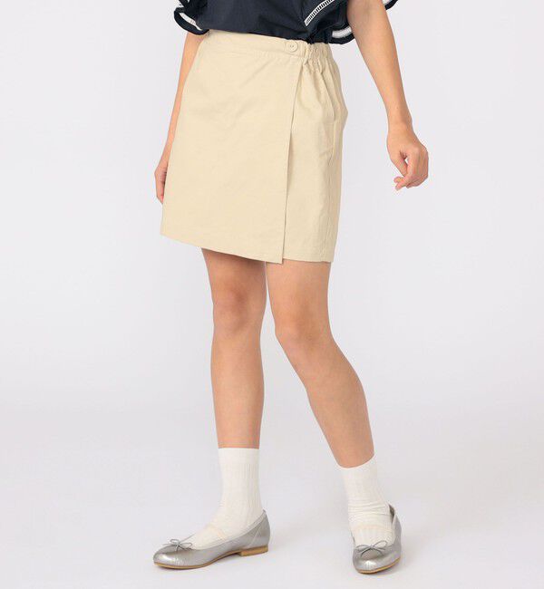 SHIPS KIDS「SHIPS KIDS:140～150cm / ラップ キュロット」|キュロット|