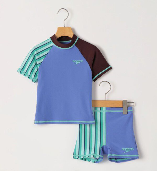 SHIPS KIDS「Speedo:110～130cm / セパレート スイム ウェア」|その他|ブルー系