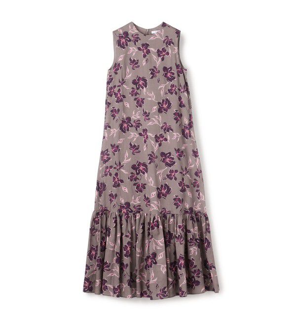 TOMORROWLAND BUYING WEAR「【別注】MARIHA Big Bouquet ドリーミングビューティードレス」|ワンピース|17 チャコールグレー