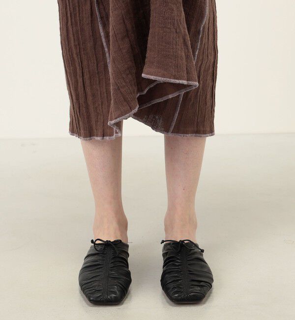 TOMORROWLAND BUYING WEAR「BASERANGE MAX DRESS リネンコットン ワンピース」|ワンピース|