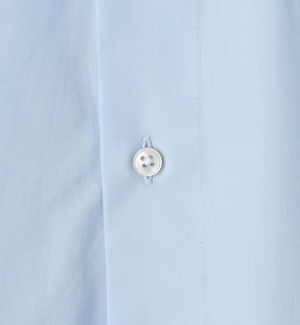 TOMORROWLAND BUYING WEAR「Salvatore Piccolo コットンポプリン セミワイドカラーロングスリーブシャツ」|シャツ・ブラウス|