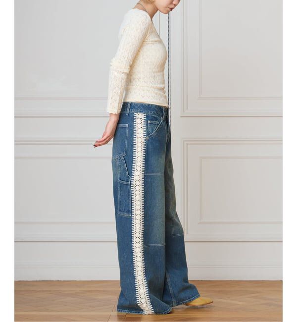 IENA LA BOUCLE「SEA NEW YORK シー ニューヨーク STASIA デニム ジーンズ SS26-106」|デニム|