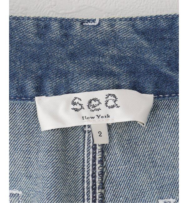 IENA LA BOUCLE「SEA NEW YORK シー ニューヨーク STASIA デニム ジーンズ SS26-106」|デニム|