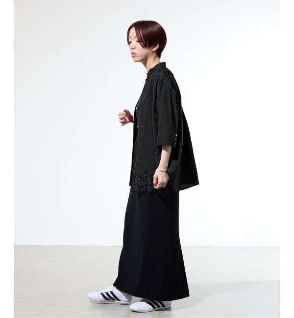IENA「《一部店舗限定》裾レースシャツ」|シャツ・ブラウス|