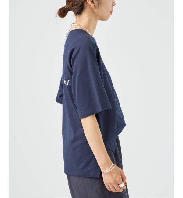 VERMEIL par iena「《予約》BACK PRINT Tシャツ」|Tシャツ・カットソー|