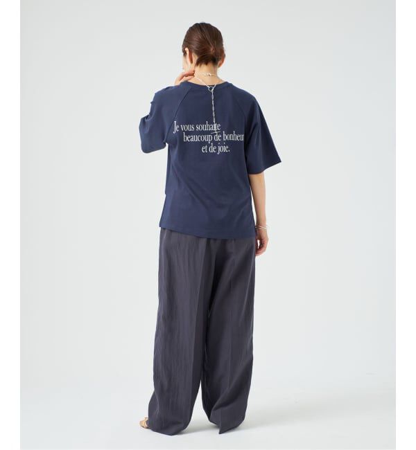 VERMEIL par iena「《予約》BACK PRINT Tシャツ」|Tシャツ・カットソー|