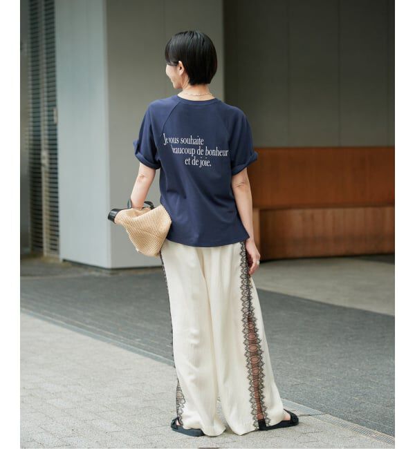 VERMEIL par iena「《予約》BACK PRINT Tシャツ」|Tシャツ・カットソー|