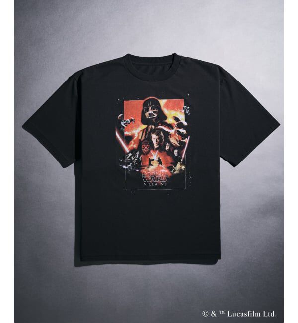 417 EDIFICE「ATELIER CINEMA グラフィックTシャツ」|Tシャツ・カットソー|ブラック D