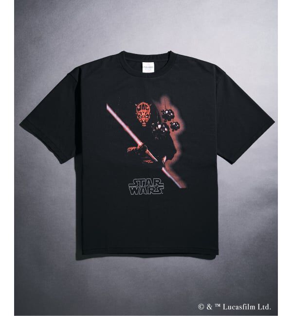 417 EDIFICE「ATELIER CINEMA グラフィックTシャツ」|Tシャツ・カットソー|グレー