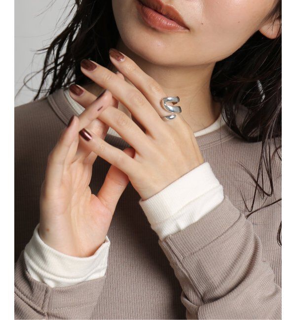 JOURNAL STANDARD「【PHILIPPE AUDIBERT】 Paige ring brass silve」|リング|