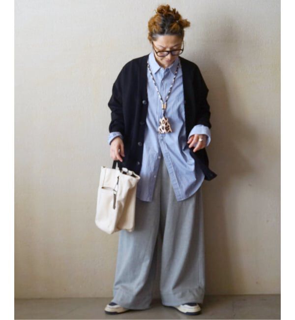 journal standard luxe「ハイツイストテンジク Vネックカーディガン」|カーディガン|