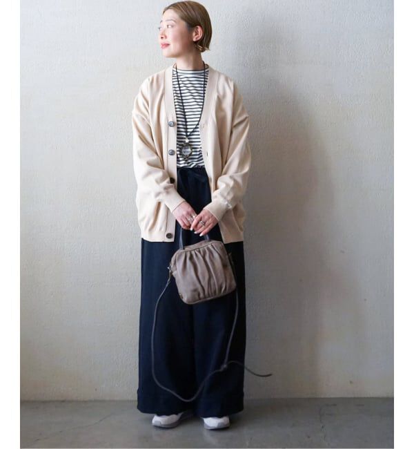 journal standard luxe「ハイツイストテンジク Vネックカーディガン」|カーディガン|