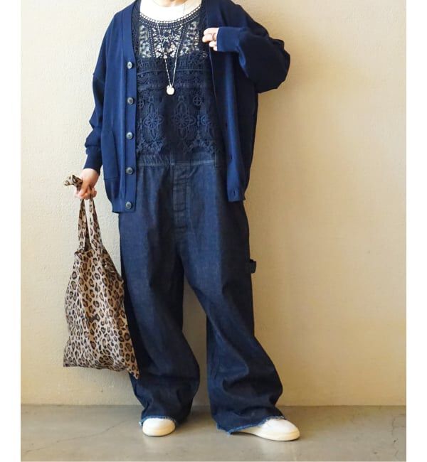 journal standard luxe「ハイツイストテンジク Vネックカーディガン」|カーディガン|