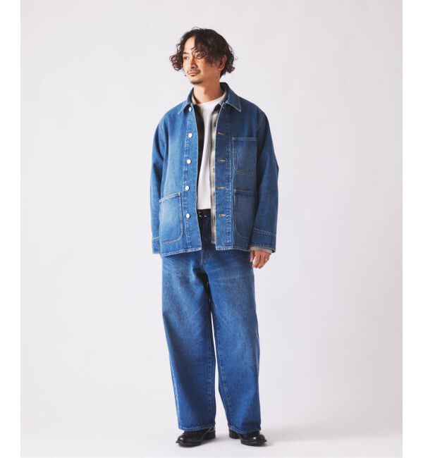 JOURNAL STANDARD relume「クラフトデニム 13.5oz カバーオール」|デニムジャケット|