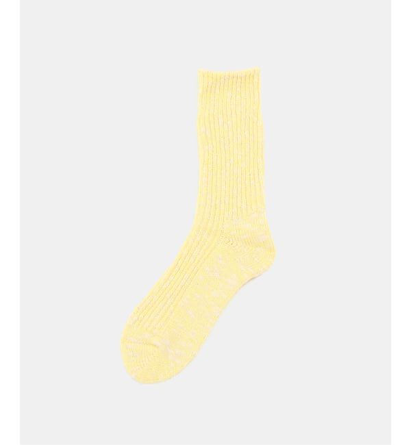 JOURNAL STANDARD「【ROSTER SOX / ロスターソックス 】 BIG SLUB 60 RIB」|ソックス|イエロー