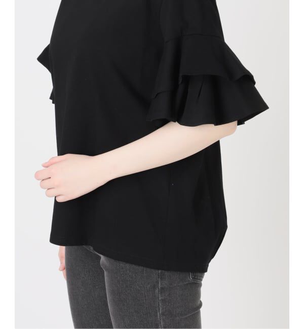 JOURNAL STANDARD relume「《WEB限定追加予約》天竺フリルTEE」|Tシャツ・カットソー|