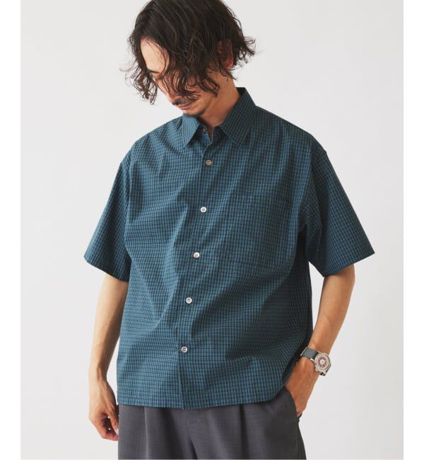 JOURNAL STANDARD relume「JAMES FABRIC ストライプ＆チェック スクエアシャツ」|シャツ・ブラウス|