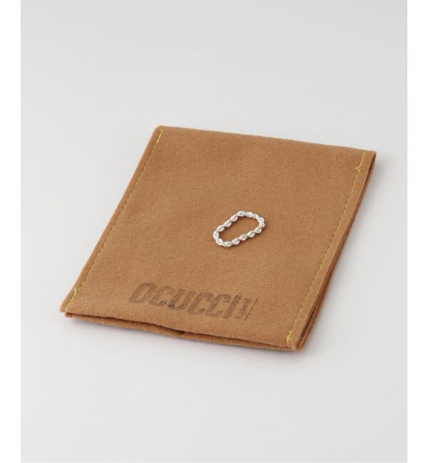 journal standard L'essage「OCUCCI/オクチ Ring Rope-SV リング OJRG2609-SS」|リング|