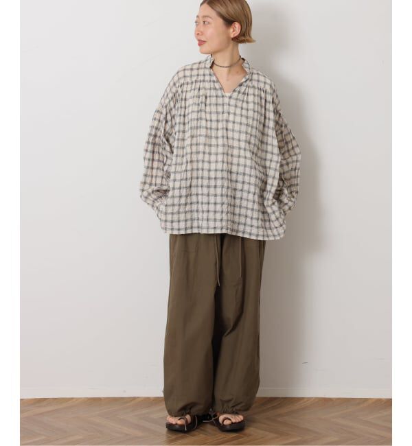 journal standard luxe「《予約》シャーリングプルオーバーブラウス」|シャツ・ブラウス|