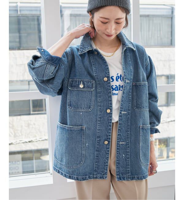 Spick and Span「《追加》RED CARD TOKYO / レッドカード トーキョー 別注Chore Coat*」|デニムジャケット|