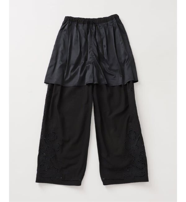 Spick and Span「カットワークエンブロイダリーパンツ」|その他|