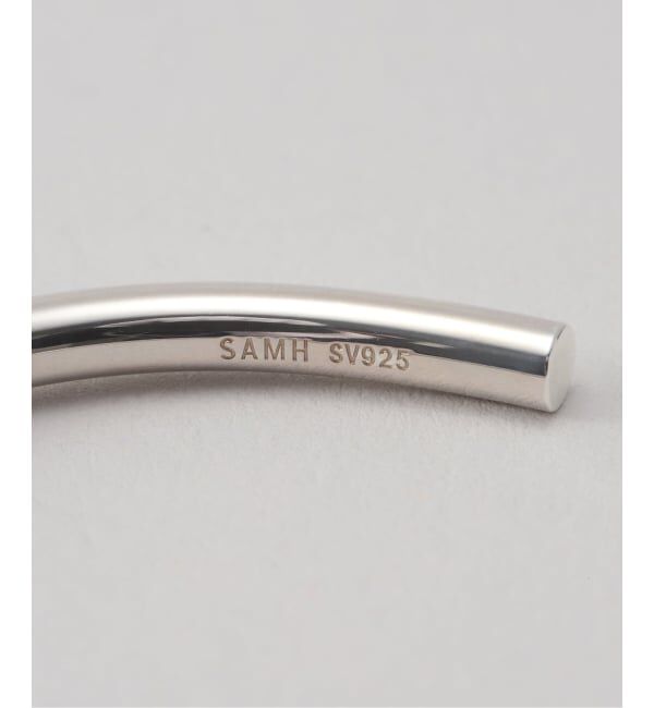 Spick and Span「【SAMH by LILAS】Cカーブバングル SV」|ブレスレット・バングル|