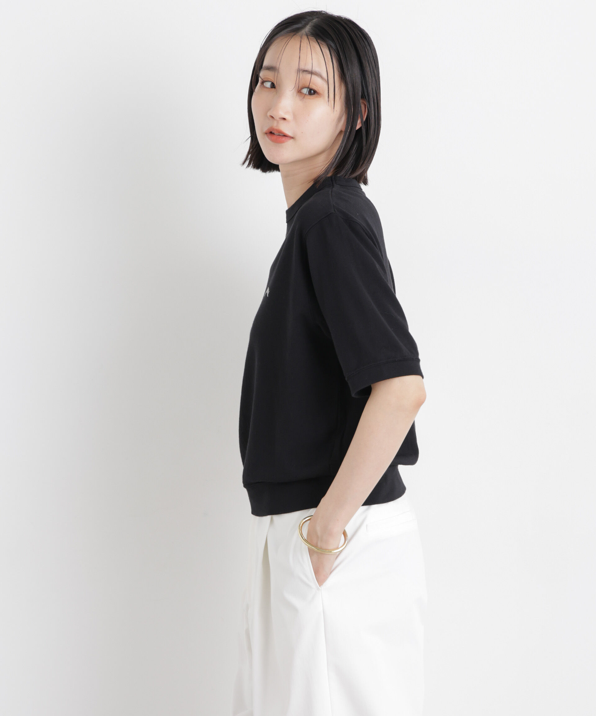 nano･universe「ORCIVAL/CREW NECK SHORT SLEEVE P.O.」|Tシャツ・カットソー|