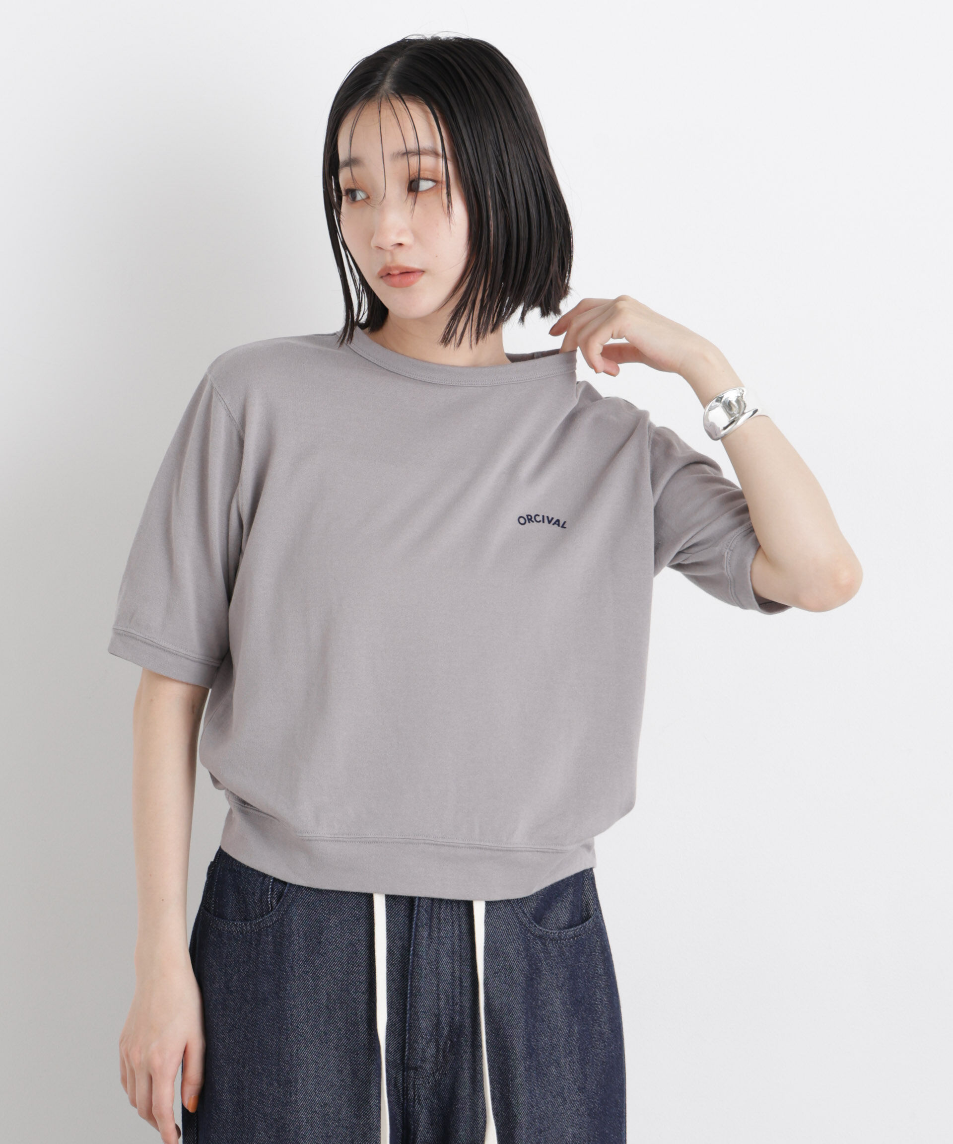 nano･universe「ORCIVAL/CREW NECK SHORT SLEEVE P.O.」|Tシャツ・カットソー|