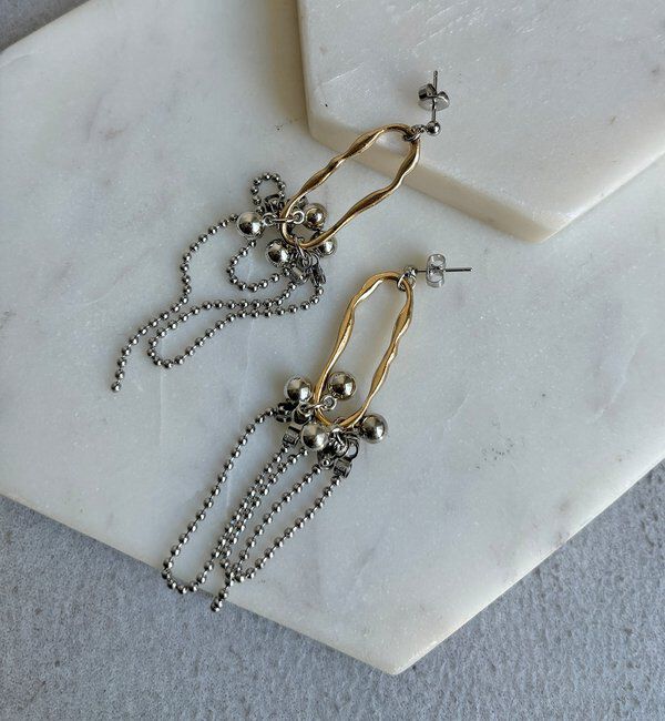  「【WEB限定】FLOW DROPピアス」|ピアス|