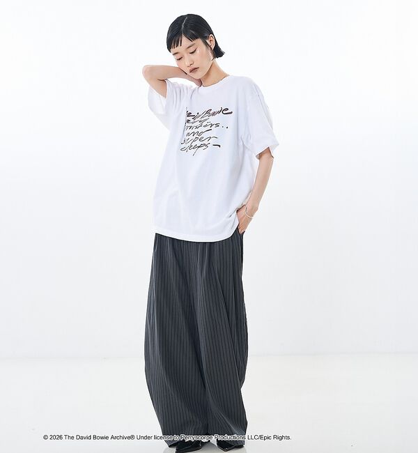 NOMINE「【GOOD ROCK SPEED】DAVID BOWIE 別注 半袖 Tシャツ」|Tシャツ・カットソー|