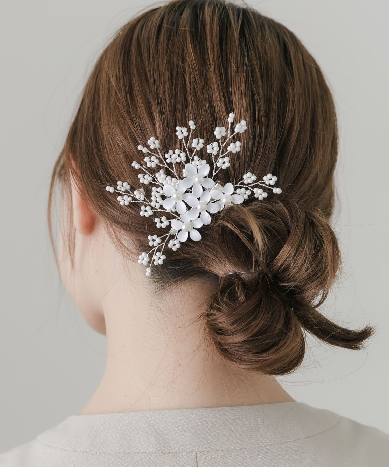 SMELLY「パールシャワーフラワーヘアクリップ」|その他|