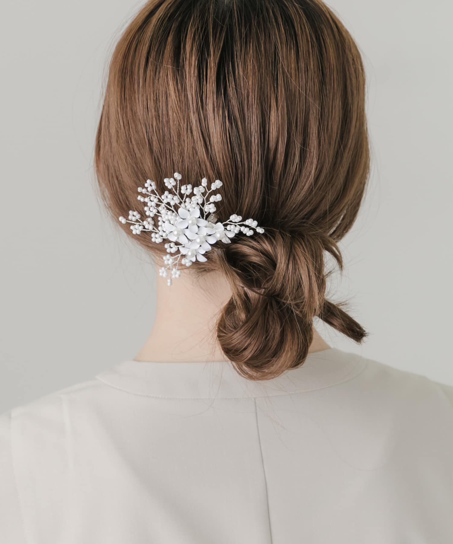 SMELLY「パールシャワーフラワーヘアクリップ」|その他|