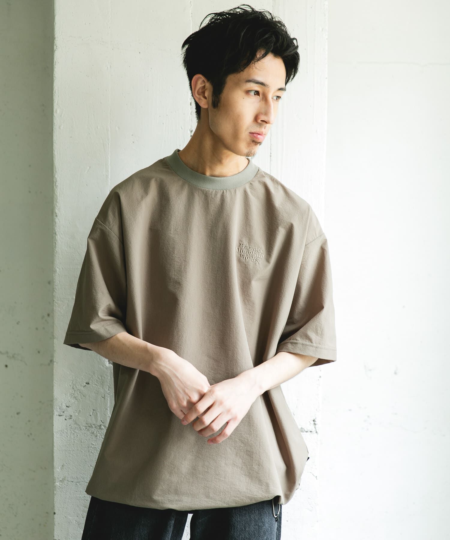 URBAN RESEARCH DOORS「『別注』Marmot&times;DOORS　DOTAIR DRAWSTRING T-SHIRTS」|Tシャツ・カットソー|