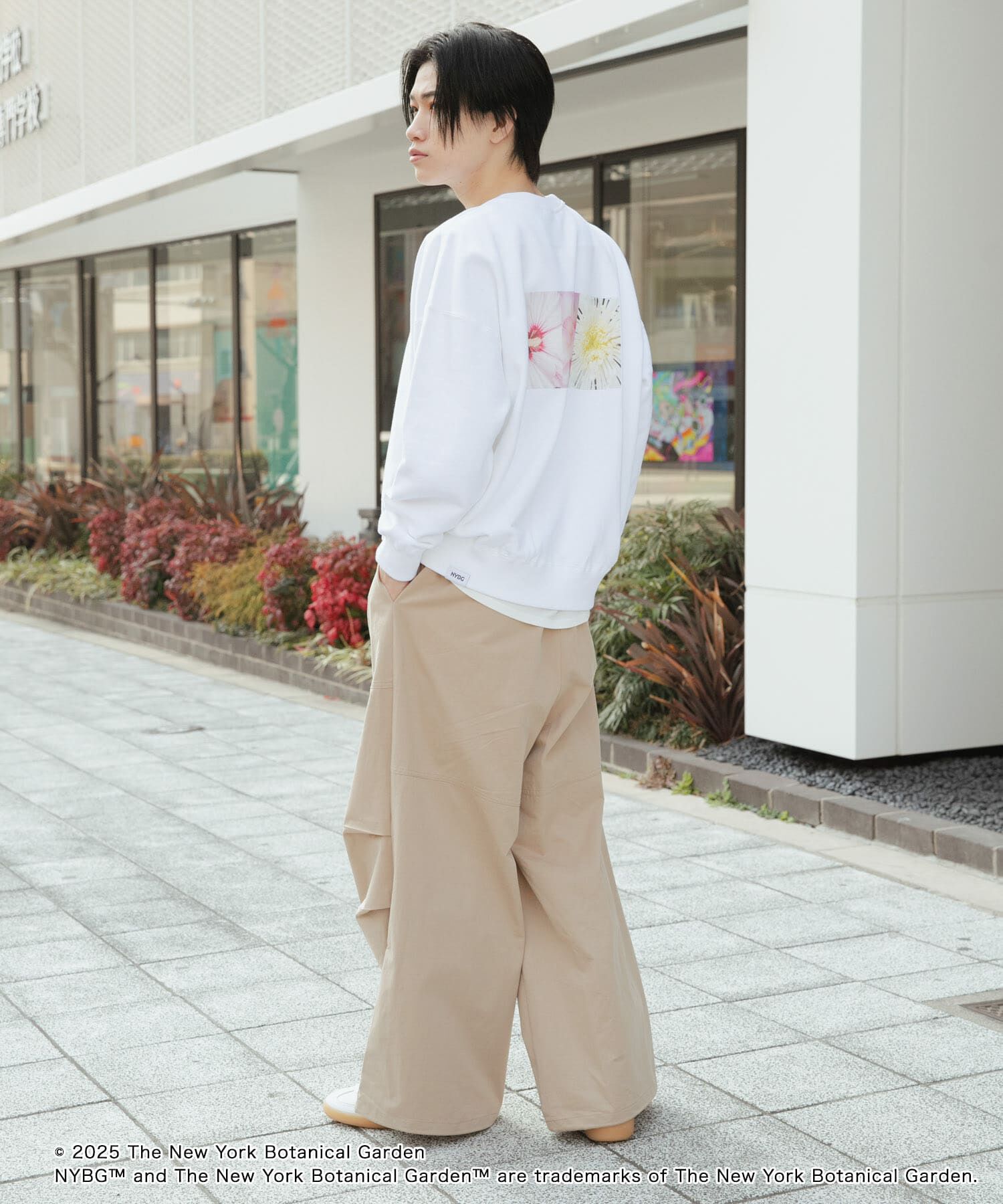 SENSE OF PLACE by URBAN RESEARCH「NYBG　クルーネックルーズスウェットA」|スウェット・ジャージ|