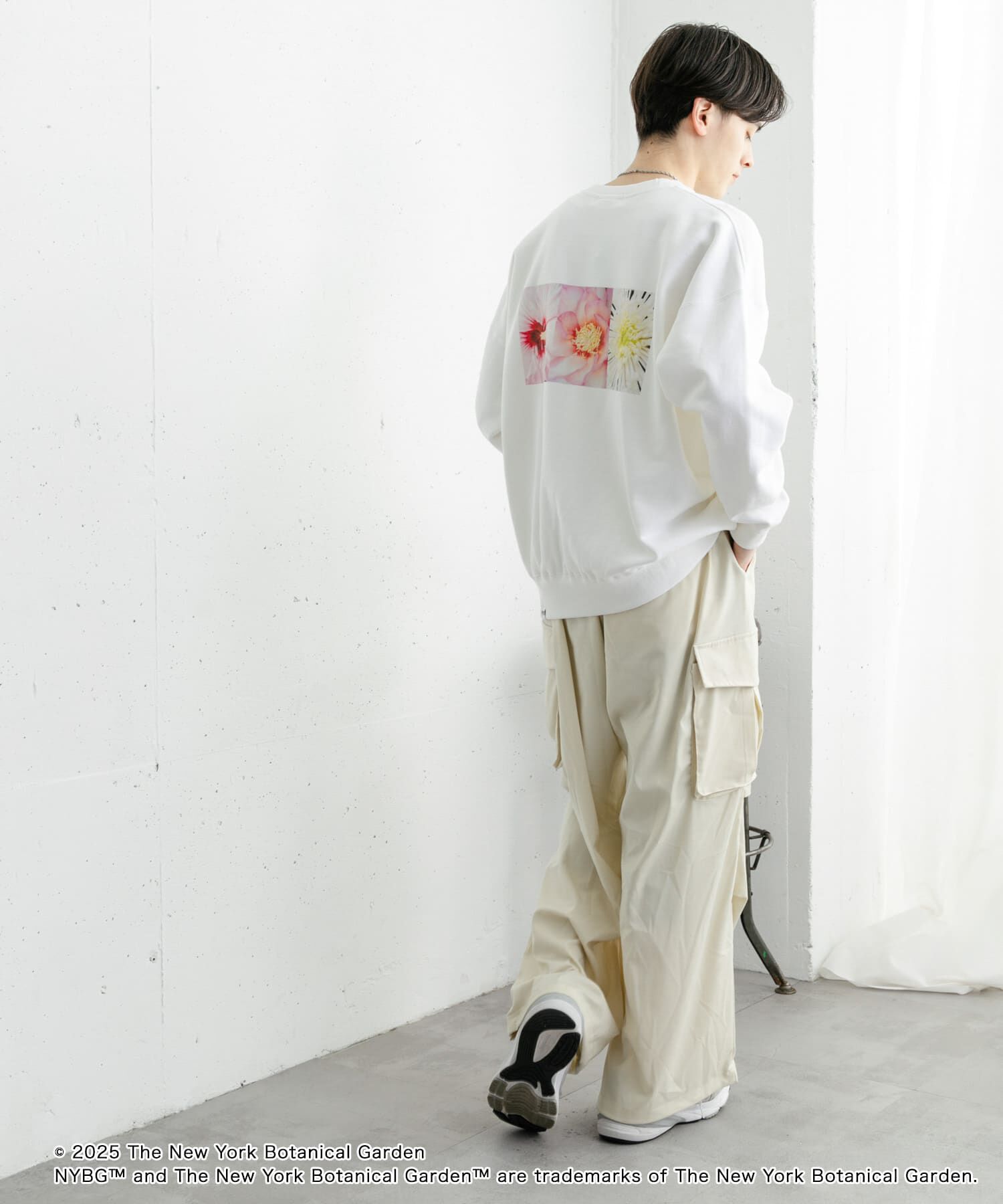 SENSE OF PLACE by URBAN RESEARCH「NYBG　クルーネックルーズスウェットA」|スウェット・ジャージ|
