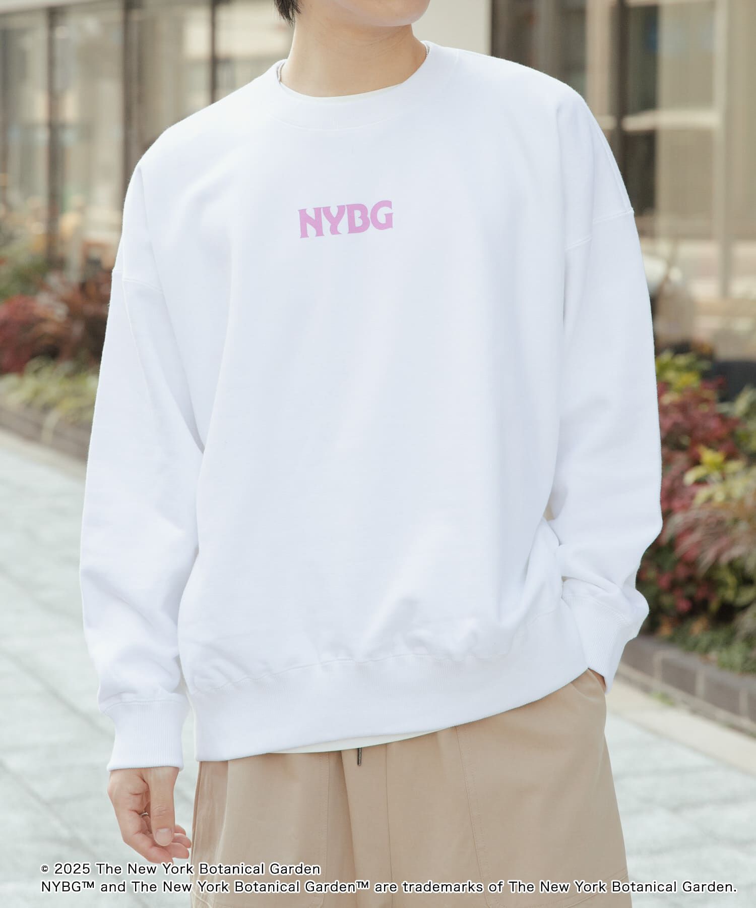 SENSE OF PLACE by URBAN RESEARCH「NYBG　クルーネックルーズスウェットA」|スウェット・ジャージ|