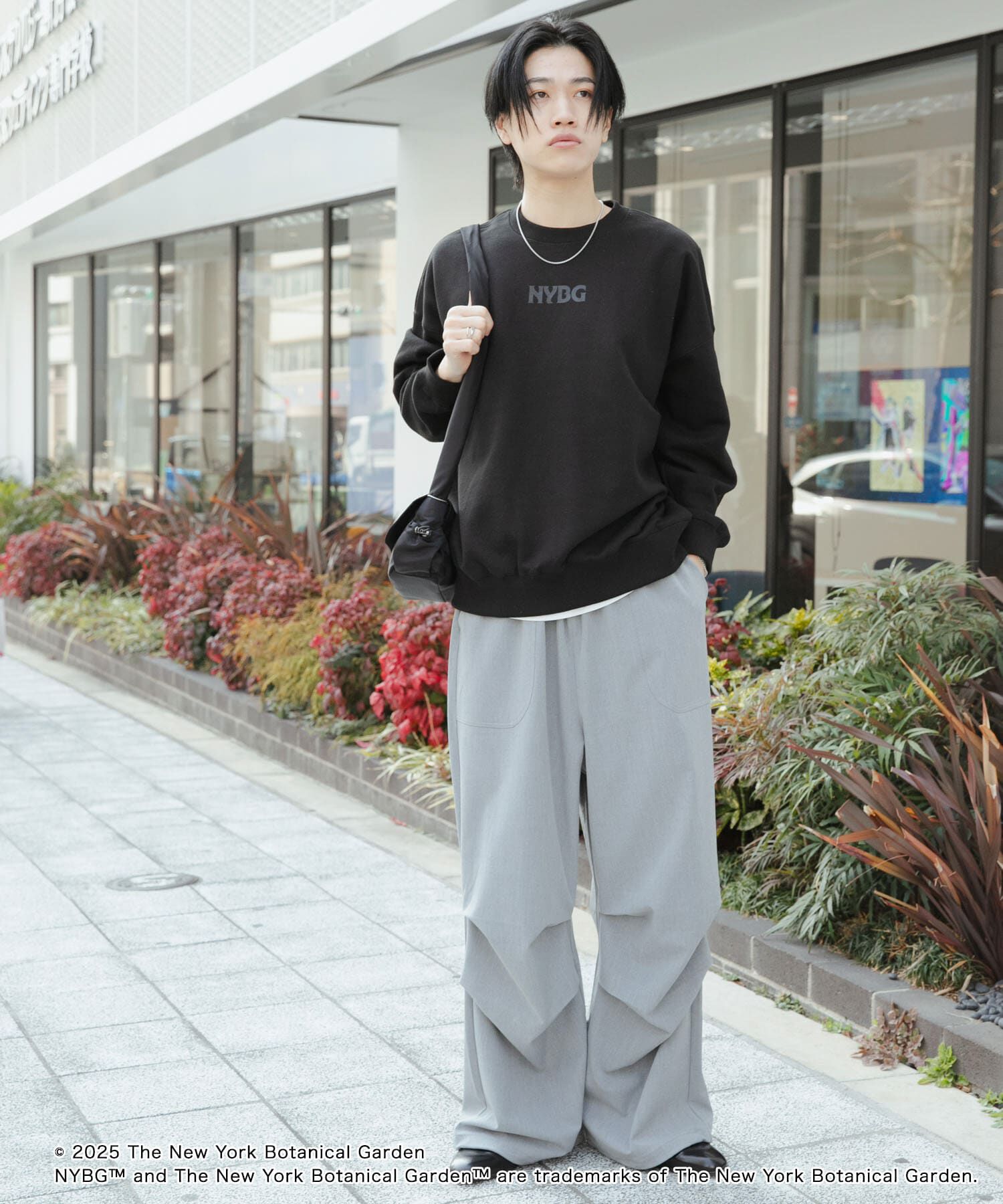 SENSE OF PLACE by URBAN RESEARCH「NYBG　クルーネックルーズスウェットA」|スウェット・ジャージ|