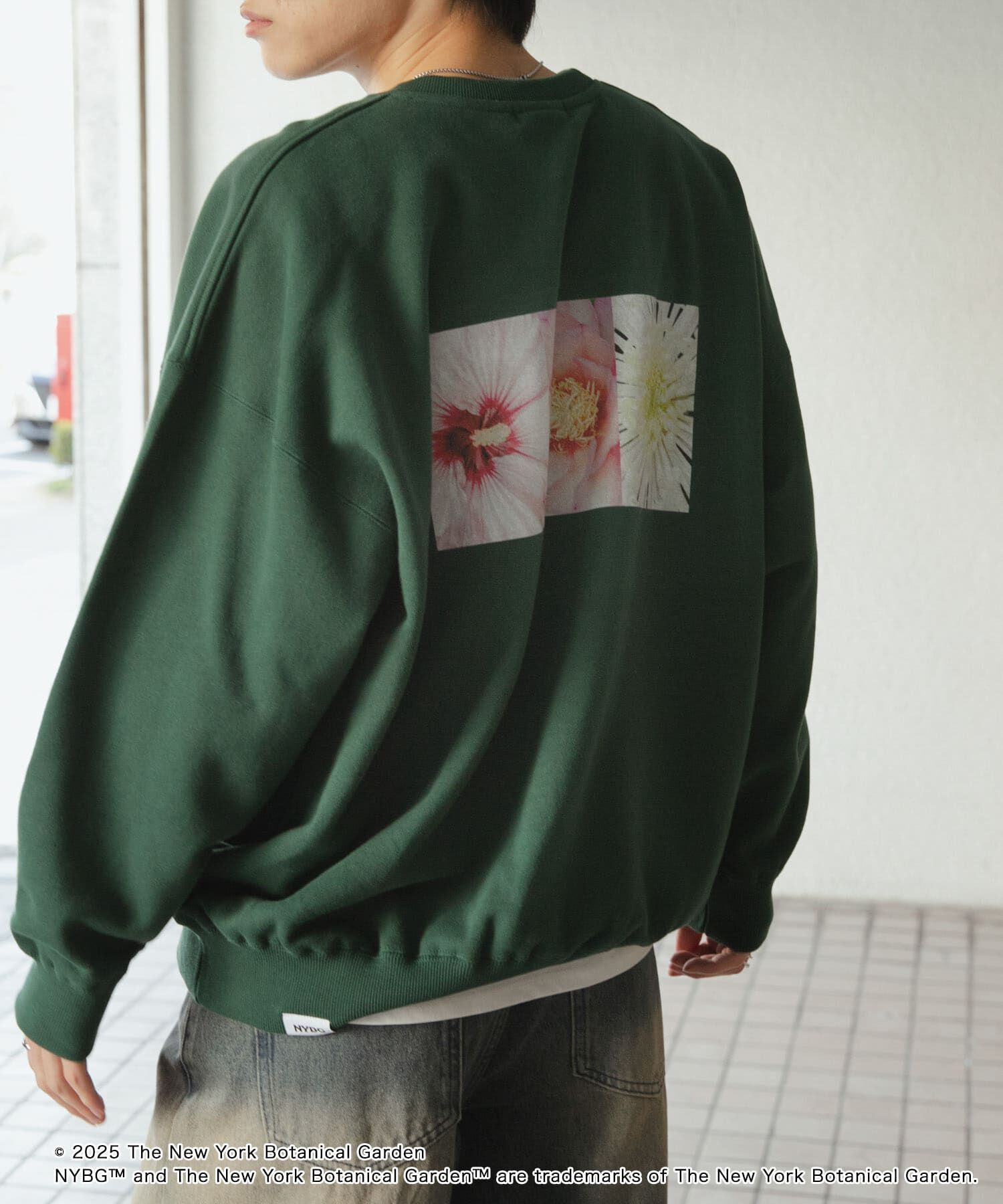 SENSE OF PLACE by URBAN RESEARCH「NYBG　クルーネックルーズスウェットA」|スウェット・ジャージ|