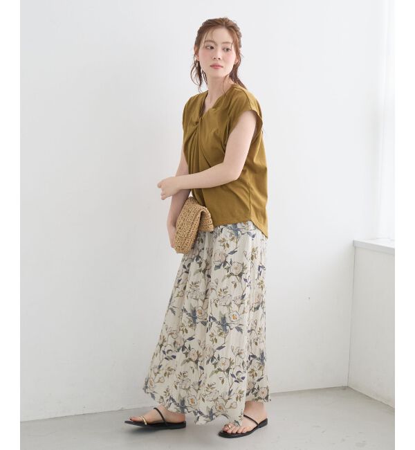  「《WEB限定アイテム》フロントツイストTシャツ」|Tシャツ・カットソー|