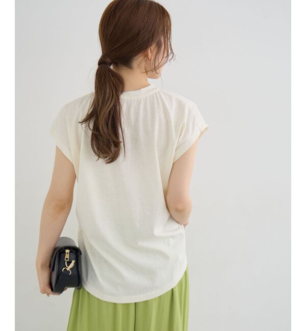  「《WEB限定アイテム》フロントツイストTシャツ」|Tシャツ・カットソー|