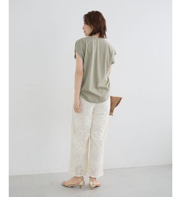  「《WEB限定アイテム》フロントツイストTシャツ」|Tシャツ・カットソー|