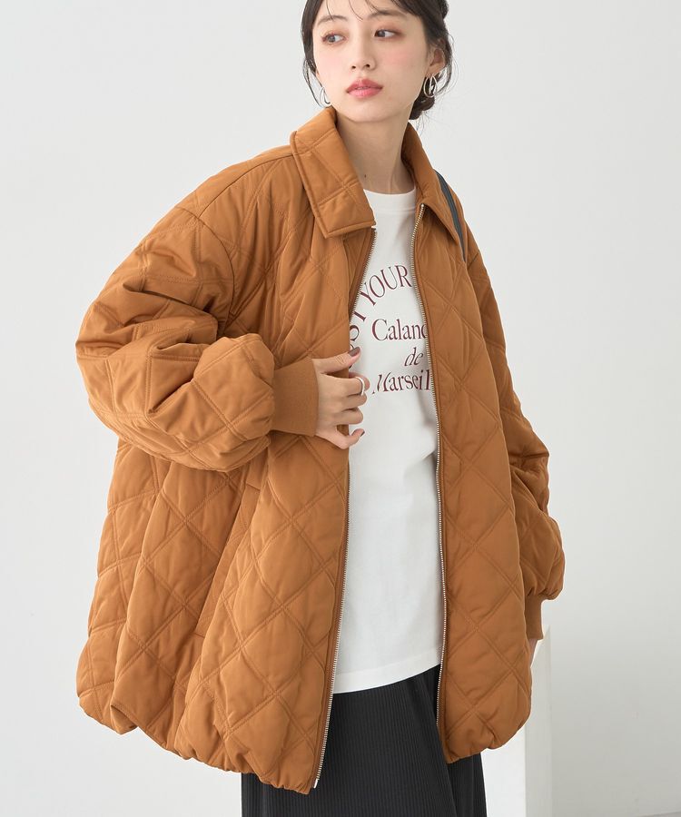earth music&ecology「【WEB限定】ダブルステッチキルティングコート」|その他|