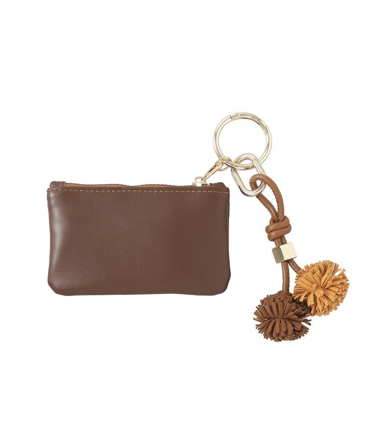 Green Parks「タッセルポーチチャーム」|その他|Brown