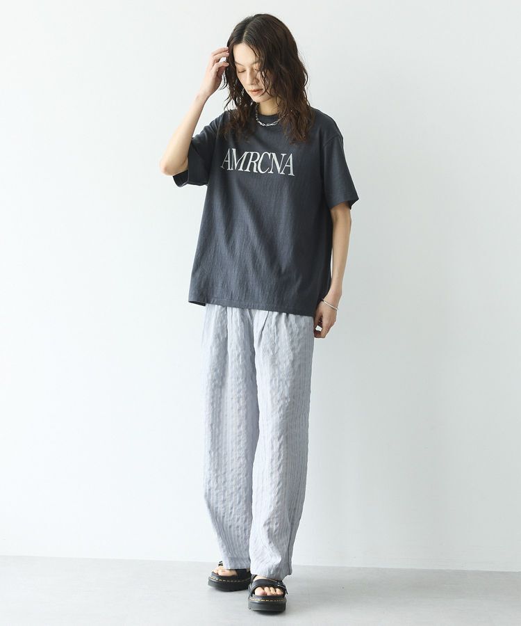 GARAGE OF GOOD CLOTHING「ストライプ2タックロングパンツ」|その他|
