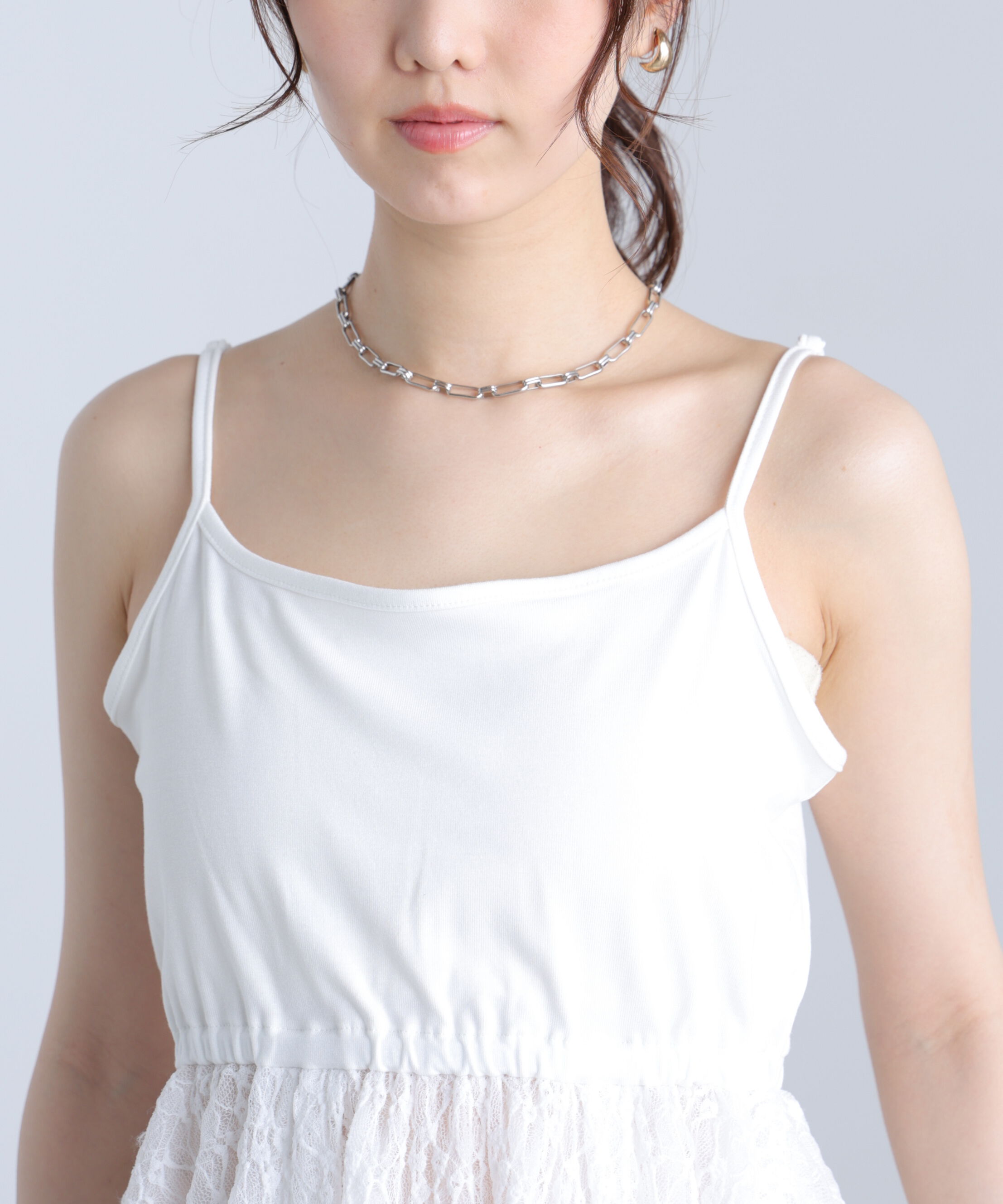  「ティアードペプラムキャミ〈MFM〉」|Tシャツ・カットソー|